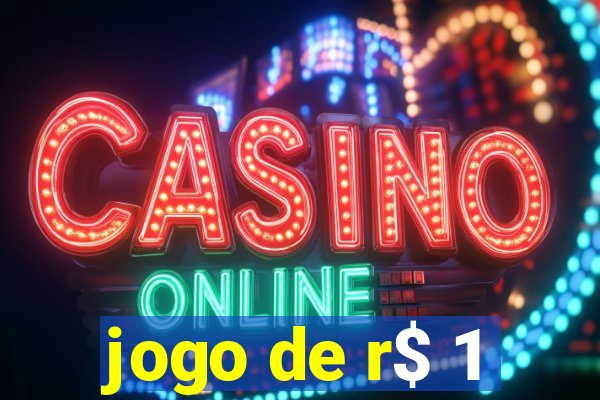 jogo de r$ 1